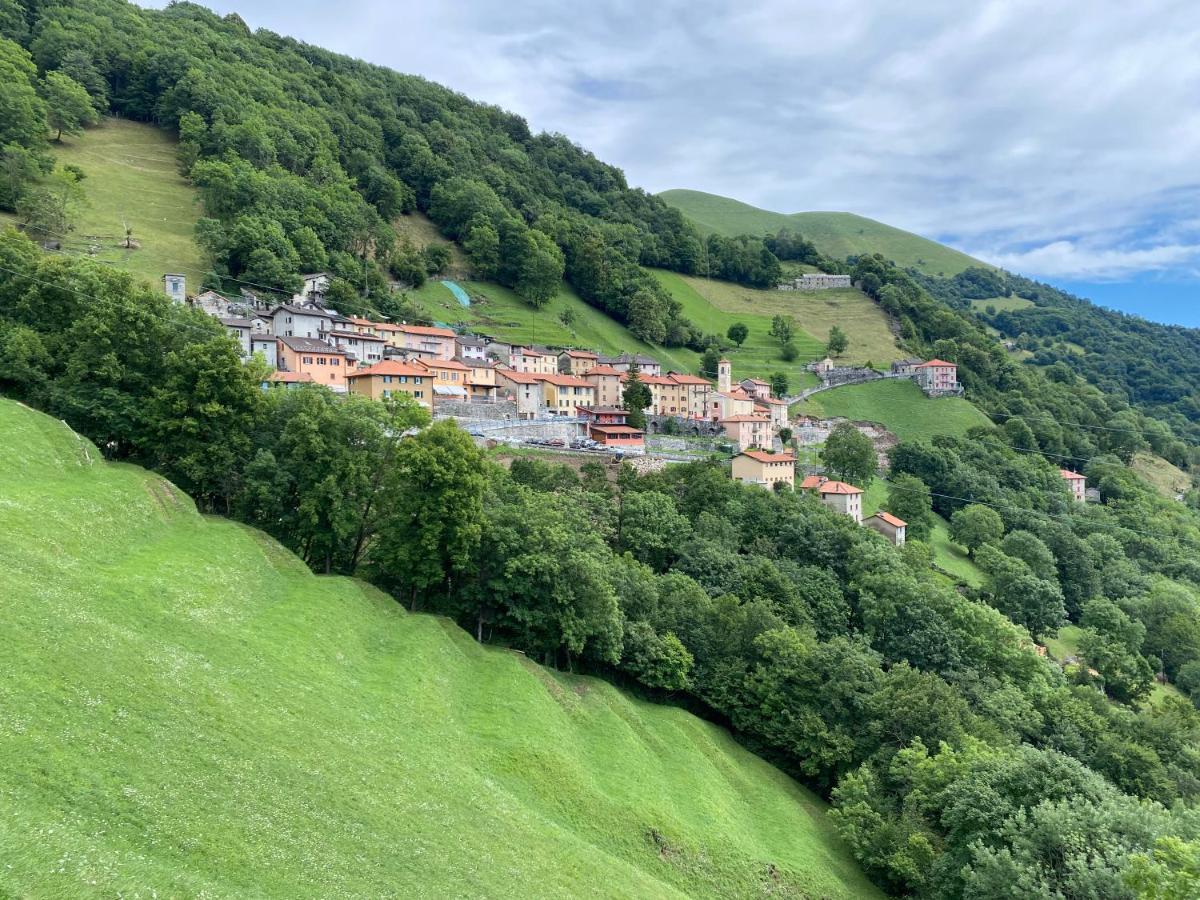 "La Casa Dei Gelsi" - Panorama Lodge Monte Generoso Scudellate 외부 사진